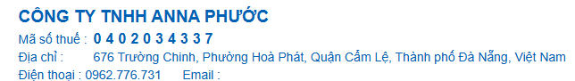 Công ty TNHH Anna Phước